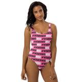 WWB Pink One-Piece Swimsuit