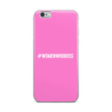 #WOMENWHOBOSS iPHONE CASE